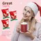 4E's Novelty 50 Packs Snowman Soup Mini Marshmallows, Vanilla Flavored, Individually Wrapped Bulk